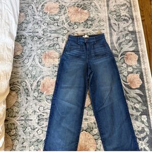 Madewell The Emmett Wide Leg Jeans